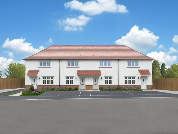 The Buxton Mid - 2 Bedroom Home - Render