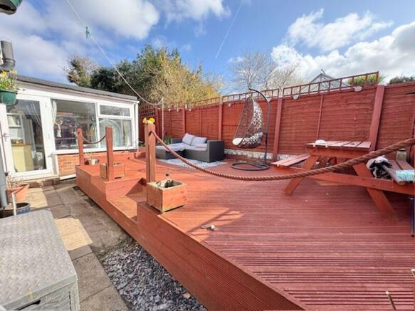 Rear garden