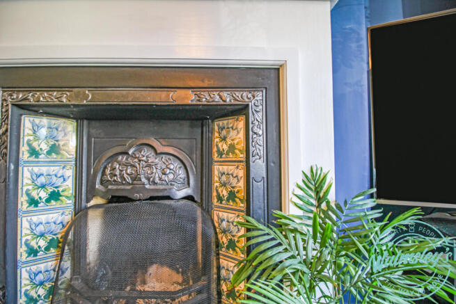 Fireplace detail