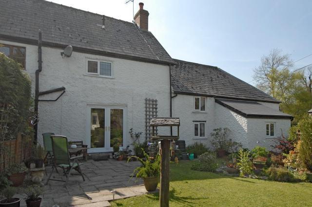 Rear terrace