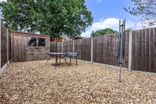 Rear garden