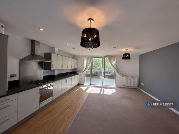 Open Plan Living Space & Kitchen