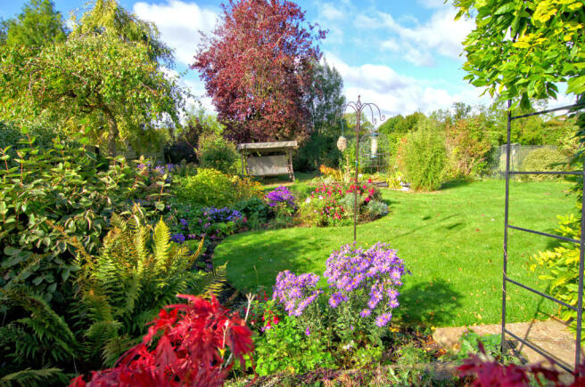 Rear garden