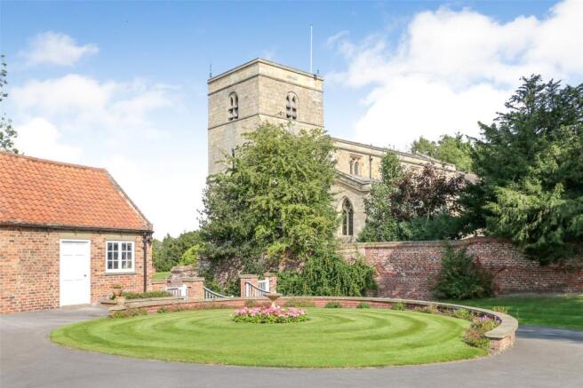 Driveway and Church