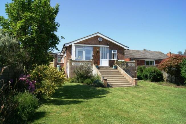 Rear of bungalow