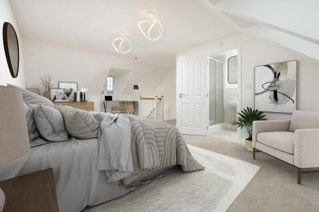 The Pavilions Plot 158 Main Bedroom