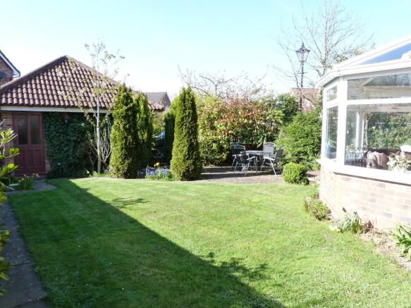 Rear garden