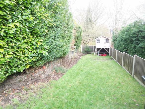 Rear garden