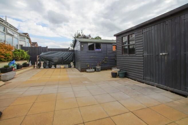 Rear garden