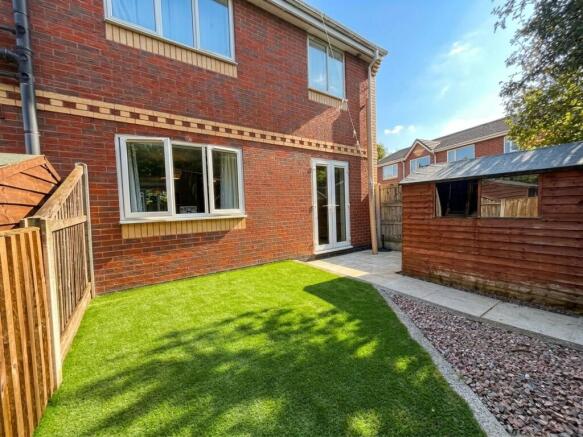 Rear garden