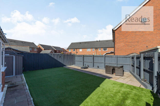 Rear garden