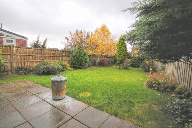 Rear garden