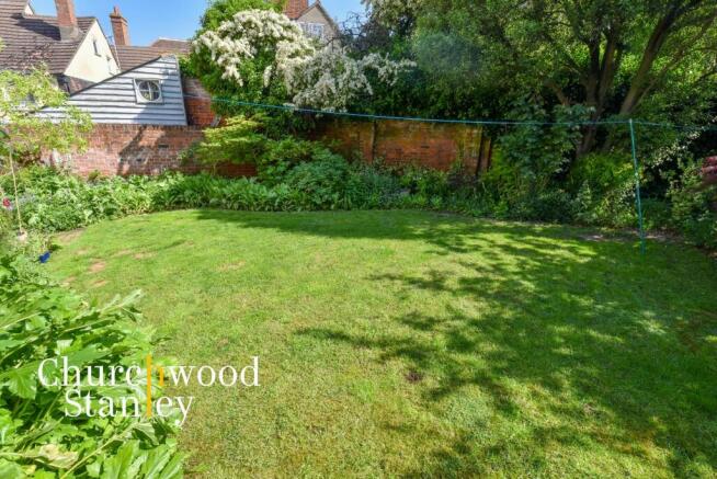 Rear garden