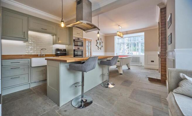 Re-fitted dining kitchen to front