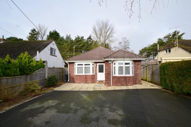 front of property