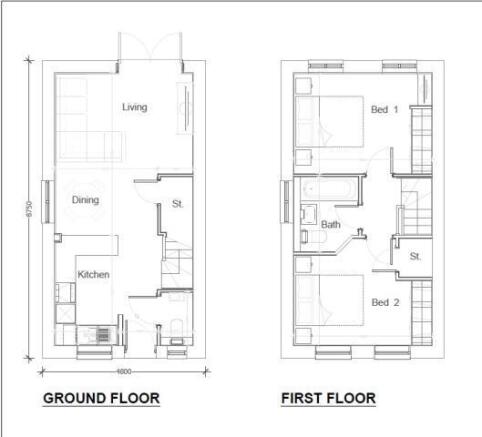 Two Bedroom Type 1 F