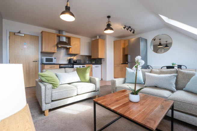 Hope Court Flat 6 living room 3