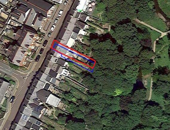 Not Boundary plan. Red indicates loca...