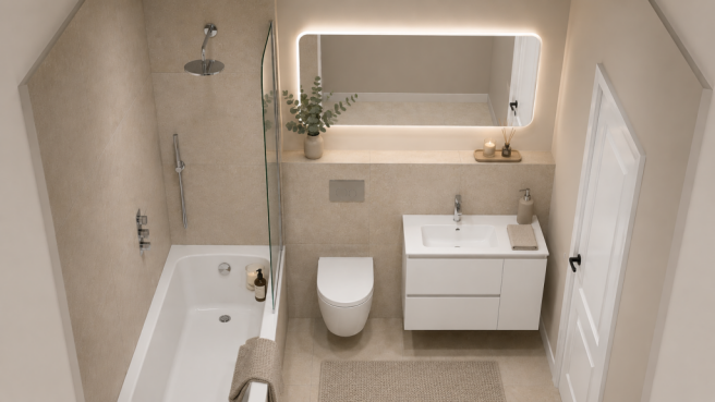 Plot 2 CGI bathroom