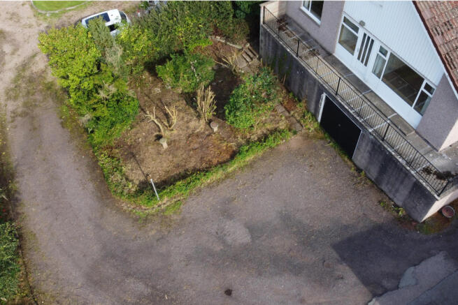 Rear Garden & Driveway