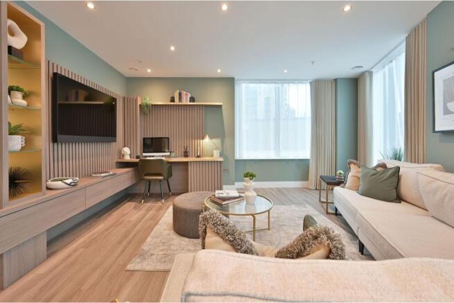 Living Room & WFH Space