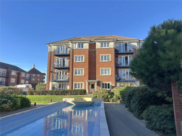 2-bed flat on Barbuda Quay, Eastbourne, East Sussex, £180,000