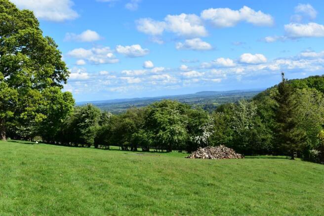 East facing views of Creden Hill & Hereford