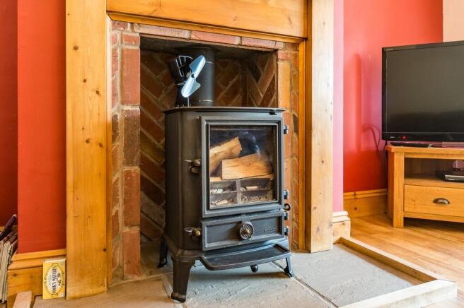 Log Burner (Living Room)