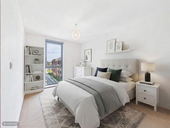 This image has been virtually staged using AI to show potential layout and furnishings