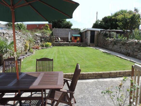 Rear garden