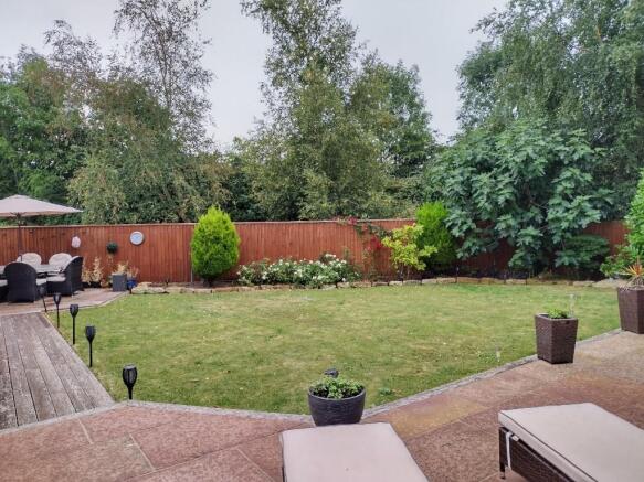 Rear garden