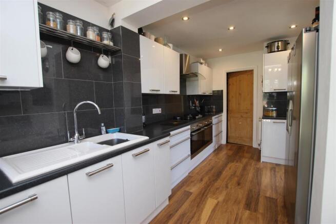 Extended kitchen