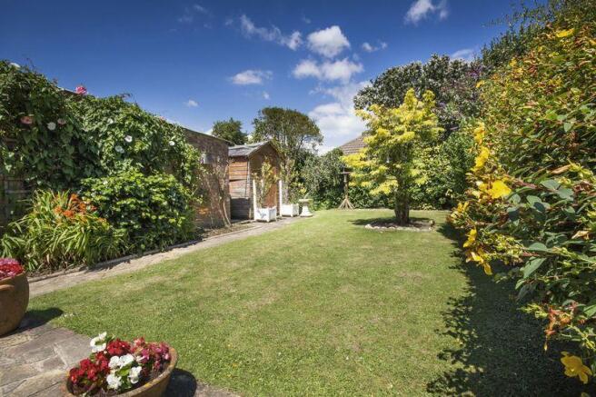 Rear garden