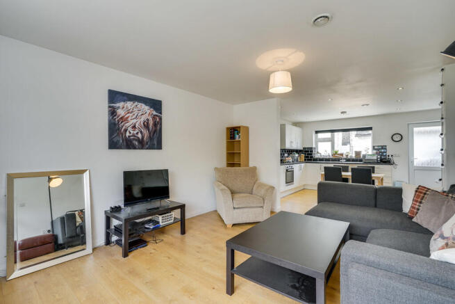 Open plan kitchen...