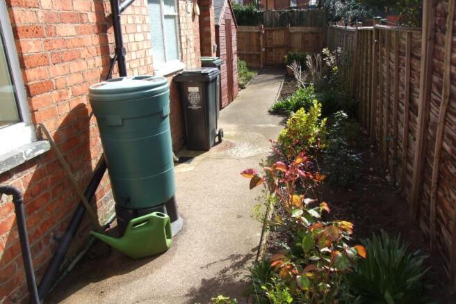 Rear garden