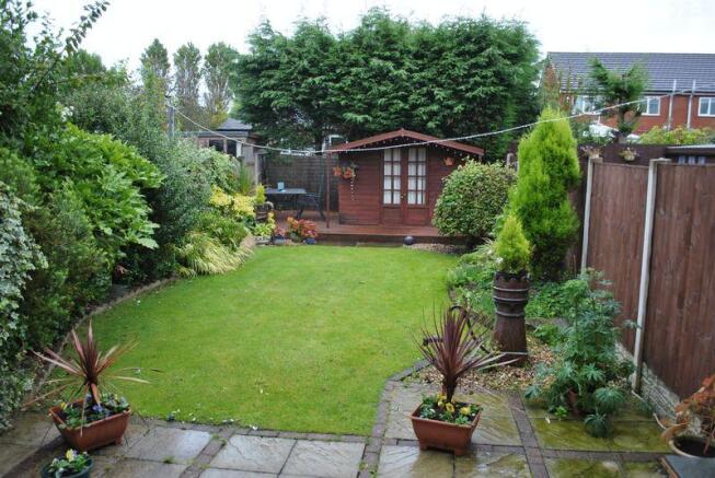 Rear garden