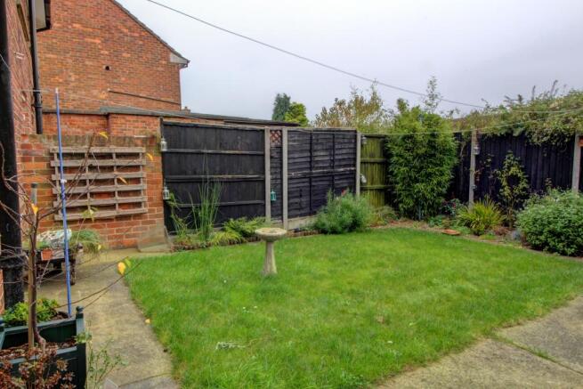 Rear garden