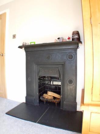 Bedroom fireplace