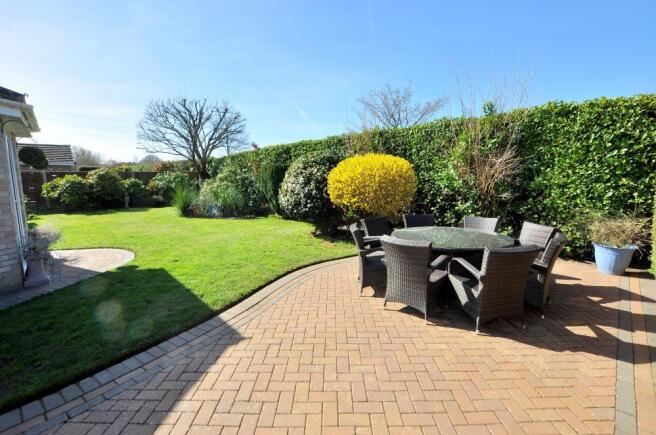 Rear garden