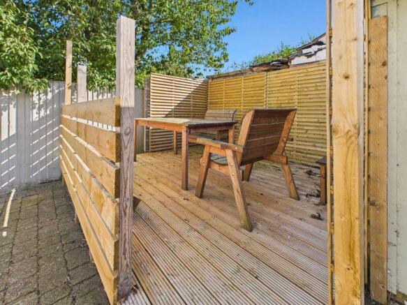 Decked Seating Area