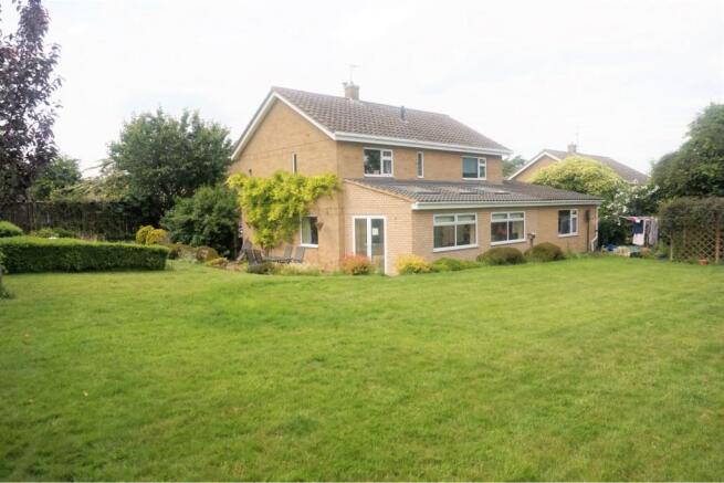 Rear garden