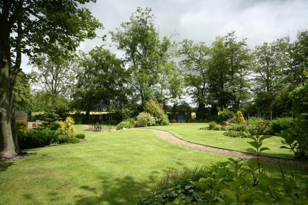 Lawned Garden