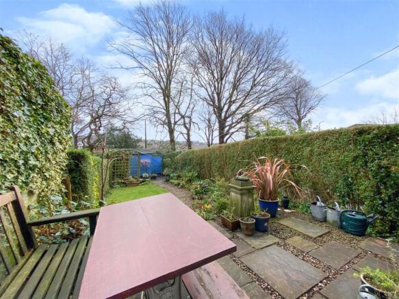 Private rear garden