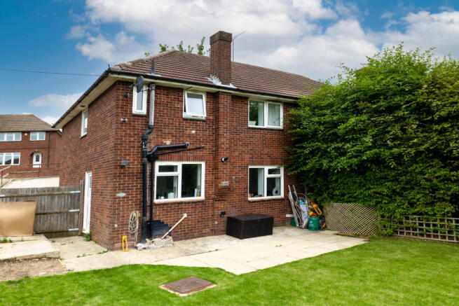 Rear Of property