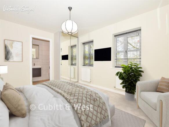 Staged Bedroom 1