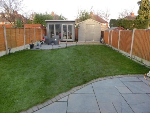 Landcaped Rear Garden