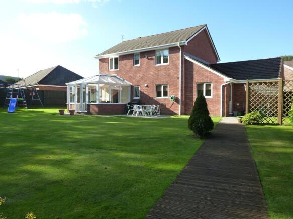 Rear of Property