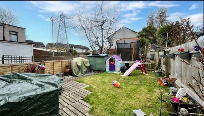 Rear garden