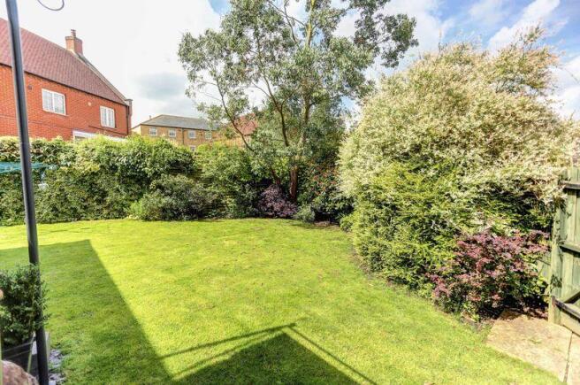 Rear garden