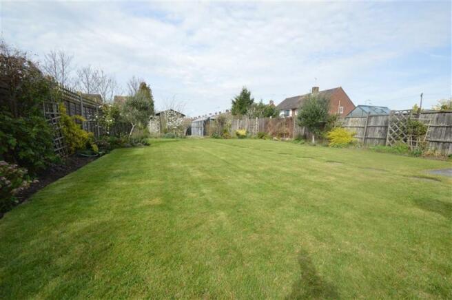 Rear garden